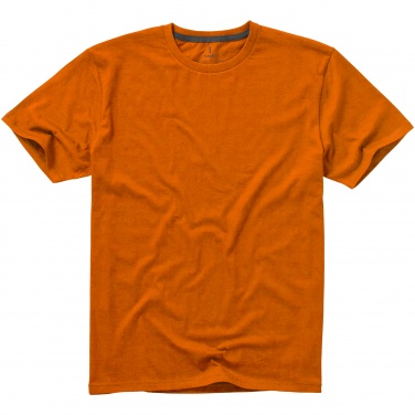 Logo trade promotional merchandise image of: Nanaimo short sleeve T-Shirt, orange