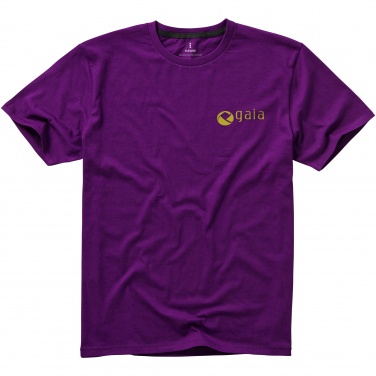 Logo trade advertising products image of: Nanaimo short sleeve T-Shirt, purple