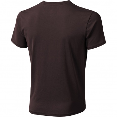 Logo trade promotional giveaways picture of: Nanaimo short sleeve T-Shirt, dark brown