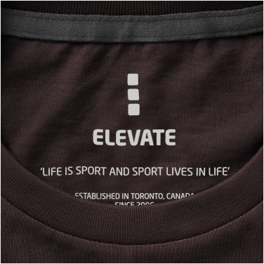 Logotrade promotional item picture of: Nanaimo short sleeve T-Shirt, dark brown