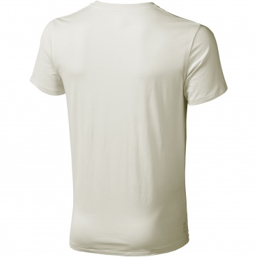 Logo trade promotional merchandise photo of: Nanaimo short sleeve T-Shirt, light gray