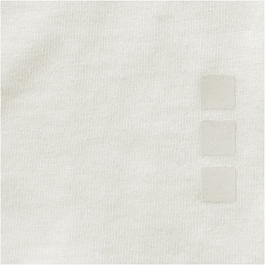 Logotrade corporate gift image of: Nanaimo short sleeve T-Shirt, light gray