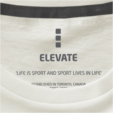 Logo trade promotional products image of: Nanaimo short sleeve T-Shirt, light gray