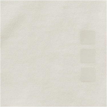 Logo trade promotional giveaway photo of: Nanaimo short sleeve ladies T-shirt, light grey