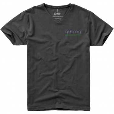 Logo trade promotional items picture of: Kawartha short sleeve T-shirt, dark grey