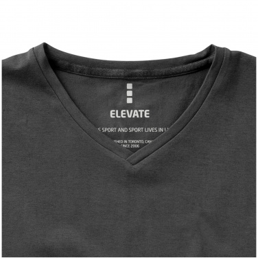 Logo trade promotional gifts picture of: Kawartha short sleeve T-shirt, dark grey
