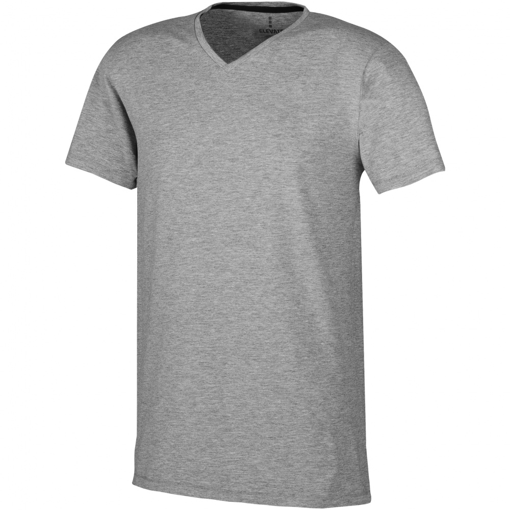 Logotrade business gift image of: Kawartha short sleeve T-shirt, grey