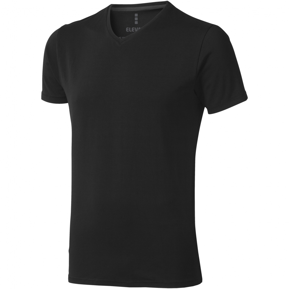Logotrade promotional gift picture of: Kawartha short sleeve T-shirt, black