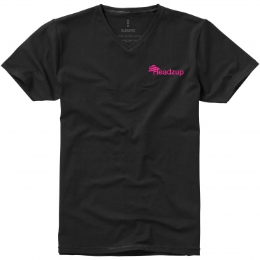 Logo trade promotional gifts picture of: Kawartha short sleeve T-shirt, black