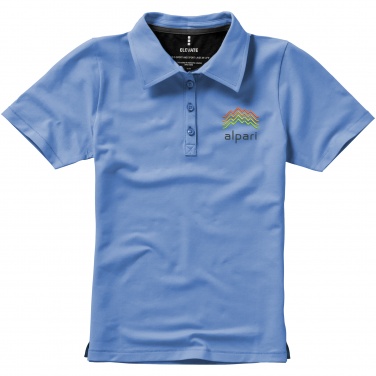 Logo trade promotional merchandise photo of: Markham short sleeve ladies polo