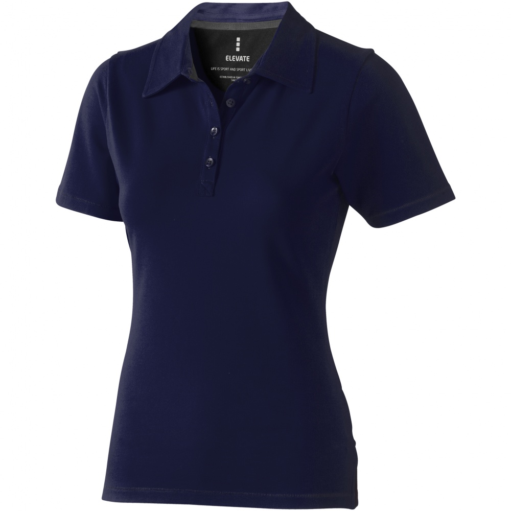Logo trade promotional merchandise image of: Markham short sleeve ladies polo