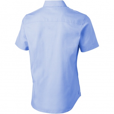 Logo trade promotional gifts picture of: Manitoba short sleeve shirt, light blue