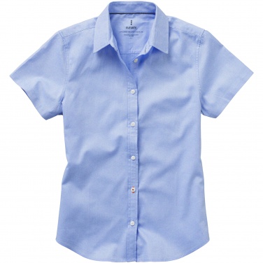 Logotrade business gifts photo of: Manitoba short sleeve ladies shirt, light blue