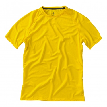 Logotrade promotional giveaway picture of: Niagara short sleeve T-shirt, yellow
