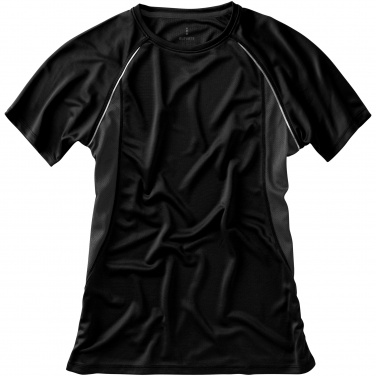 Logotrade promotional item image of: Quebec short sleeve ladies T-shirt, black