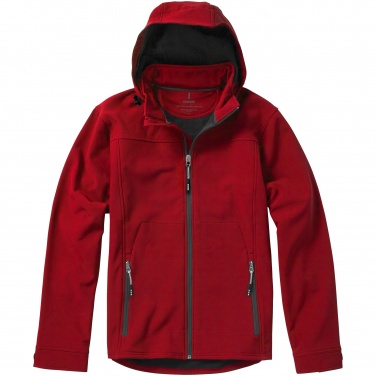 Logo trade corporate gifts picture of: Langley softshell jacket, red