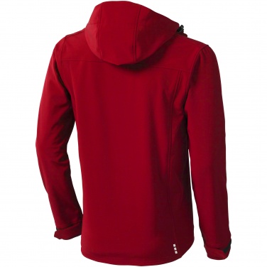 Logo trade promotional product photo of: Langley softshell jacket, red