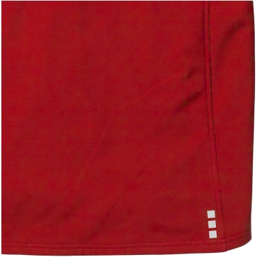 Logo trade promotional gifts image of: Langley softshell jacket, red