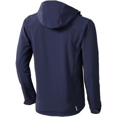 Logotrade promotional merchandise image of: Langley softshell jacket, navy