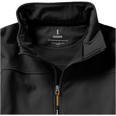 Logotrade corporate gift image of: Langley softshell jacket, dark grey
