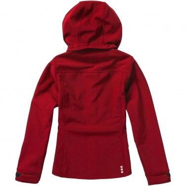 Logotrade promotional item picture of: Langley softshell ladies jacket, red