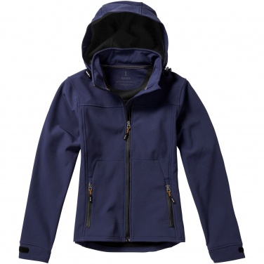Logotrade promotional item image of: Langley softshell ladies jacket, navy