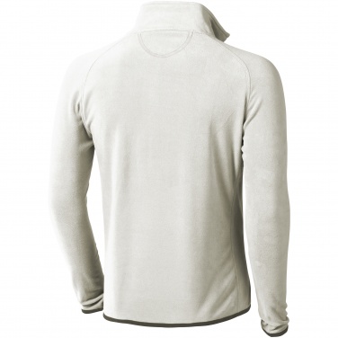 Logo trade promotional giveaways image of: Brossard micro fleece full zip jacket