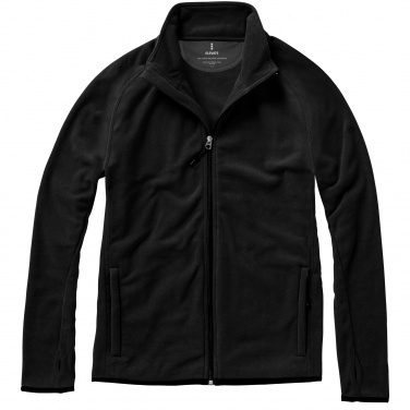 Logo trade promotional items picture of: Brossard micro fleece full zip jacket