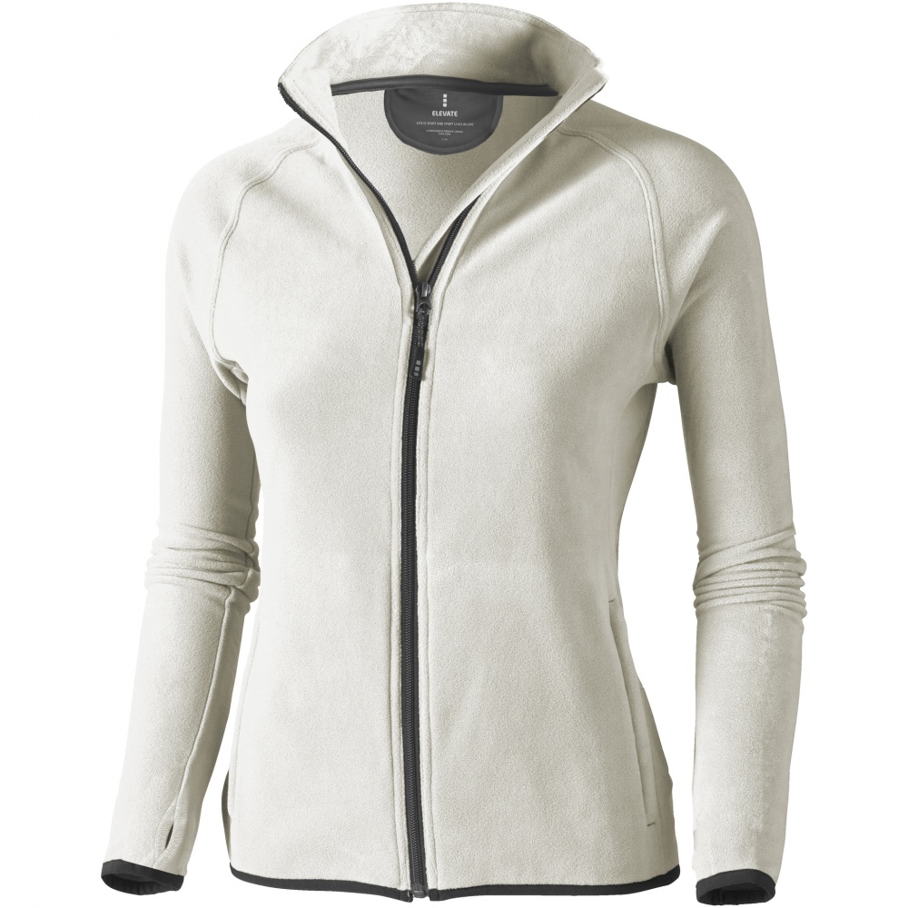 Logotrade promotional product image of: Brossard micro fleece full zip ladies jacket