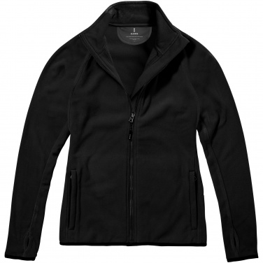 Logotrade promotional giveaway image of: Brossard micro fleece full zip ladies jacket