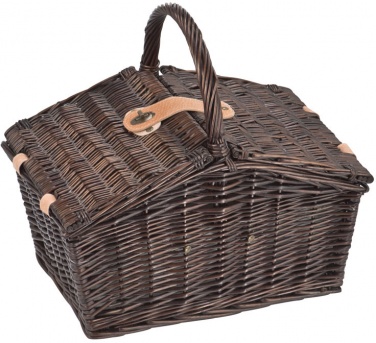 Logotrade advertising product image of: Picnic basket for 2, cutlery included