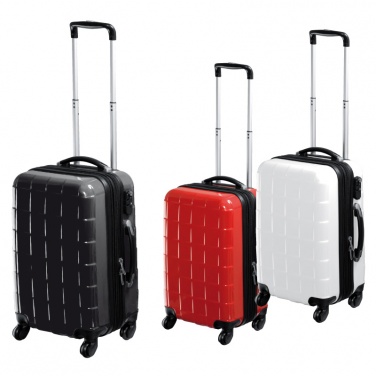 Logo trade promotional giveaways picture of: CrisMa Suitcase, white