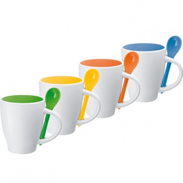 Logotrade promotional gift picture of: Ceramic mug, orange