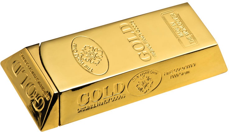 sendt Army pris Lighter Gold Bar, gold | Logotrade