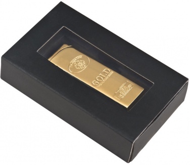 Logo trade promotional product photo of: Lighter Gold Bar, gold