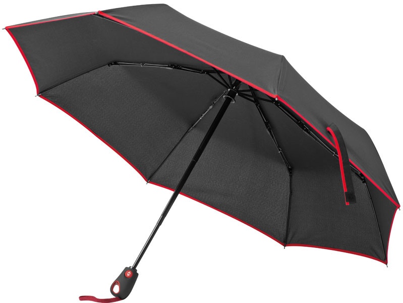 Logotrade corporate gifts photo of: Automatic umbrella, black/red