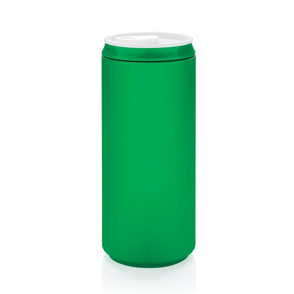 Logo trade promotional products image of: Eco can, green