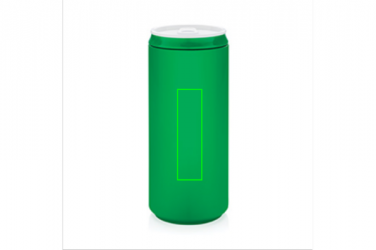 Logotrade promotional giveaway picture of: Eco can, green