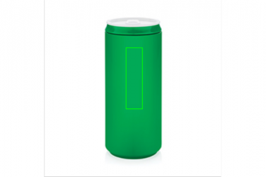 Logo trade business gift photo of: Eco can, green