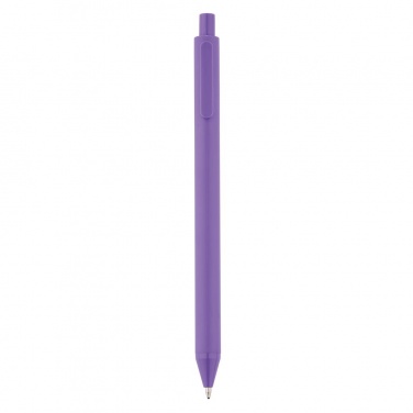 Logo trade business gift photo of: X1 pen, purple