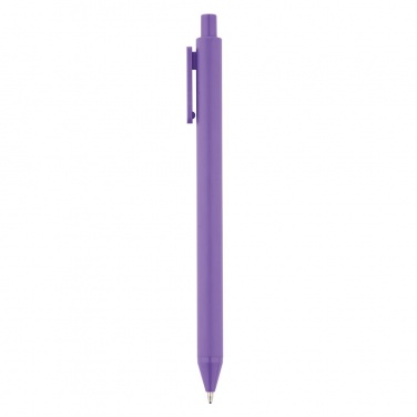 Logo trade promotional gifts picture of: X1 pen, purple