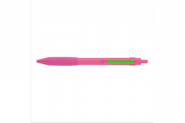 Logo trade business gifts image of: X2 pen, pink
