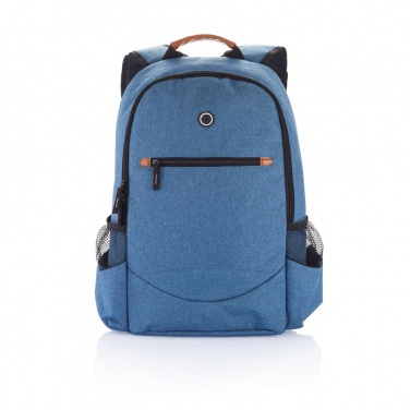 Logotrade promotional merchandise image of: Fashion duo tone backpack, blue