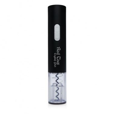 Logo trade promotional products picture of: Electric wine opener - battery operated, black