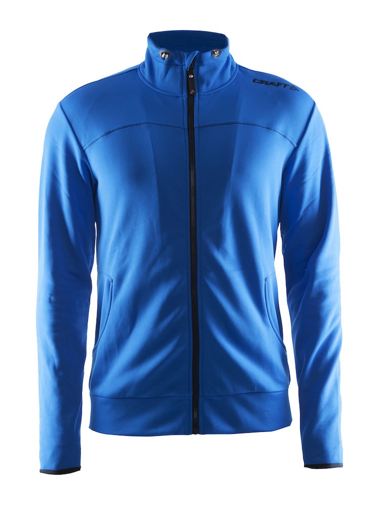 Logo trade promotional giveaways picture of: Leisure jacket M, blue
