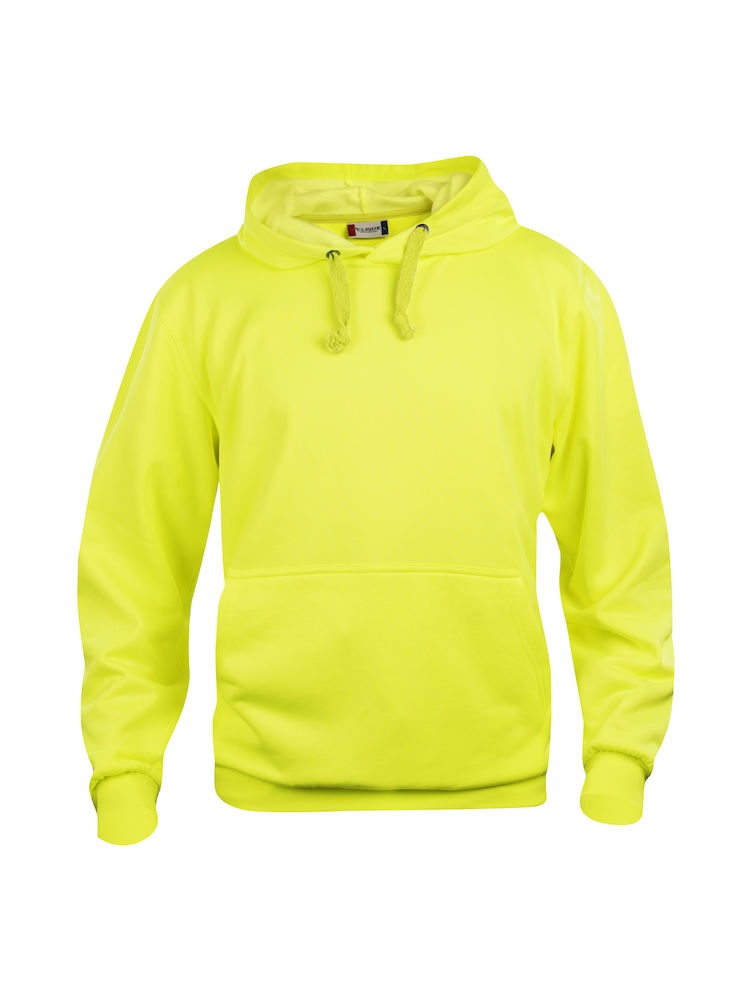 Logo trade promotional merchandise picture of: Trendy hoody, yellow