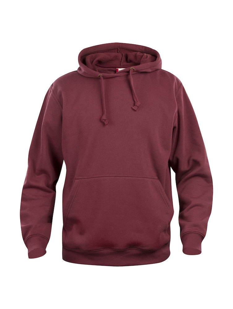 Logo trade promotional products image of: Trendy Basic hoody, dark red