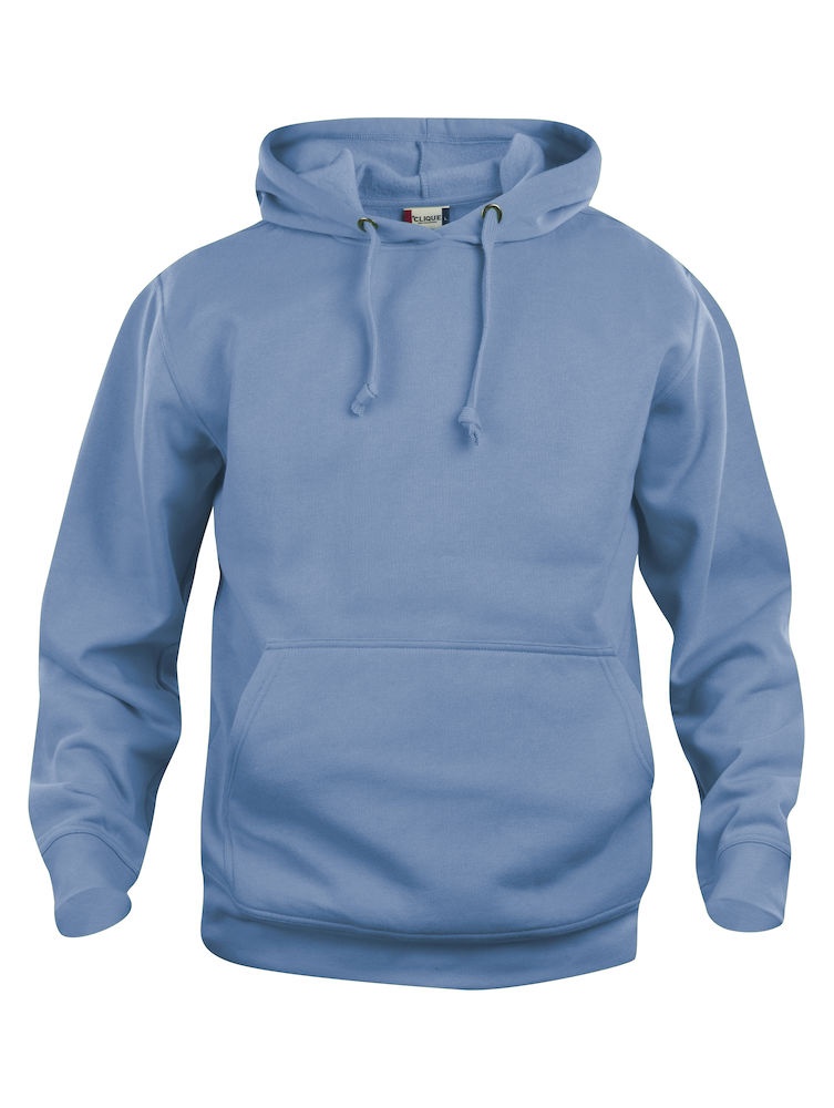 Logo trade promotional giveaway photo of: Trendy Basic hoody, light blue