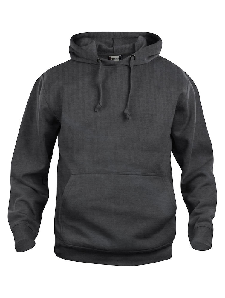 Logo trade advertising product photo of: Trendy Basic hoody, dark grey