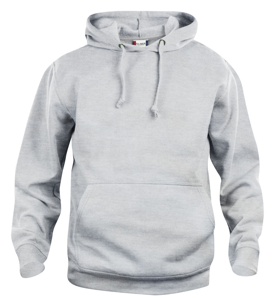 Logo trade promotional merchandise photo of: Trendy Basic hoody, light grey